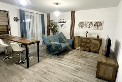 Apartament cu 2 camere semidecomandat, mobilat în Florești