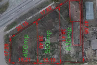 Teren intravilan,locuin?a caramida - 4