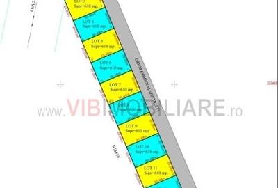 Teren 11.100 mp Clinceni - d=30 ml - parcelabil - 4