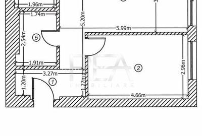 Apartament cu 2 camere în Aviației - 3
