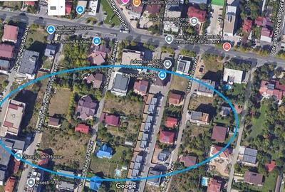 Teren Construcții intravilan de 606 mp, în Sisești