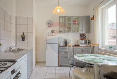 Apartament cu 2 camere circular, mobilat în Brașovul Vechi - 6