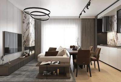 Apartament 3 cam. 2 bai 1 dressing balcon - Lac/ zona Rond OMV Pipera