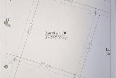 Teren de 567 mp, în Central - 5