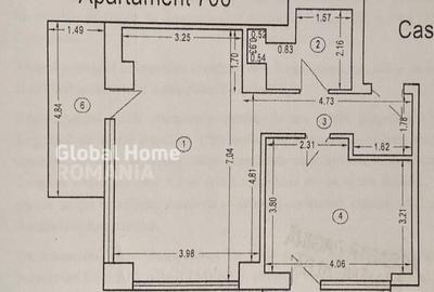 Apart 2 cam 63MP | Mamaia Nord | Vedere catre lac si mare | - 2