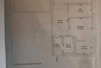 Inchiriez apartament cu 3 camere renovat - 3
