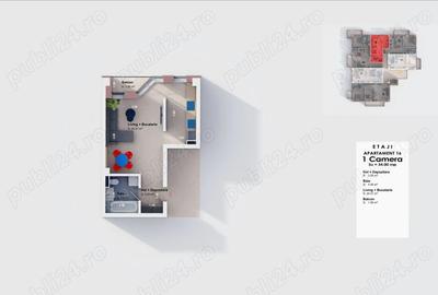Apartament nou 34 mp | Comision 0% - 1250 m2 - Pret promo - 6