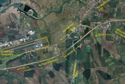 Teren Construcții extravilan de 44376 mp, în Exterior Sud
