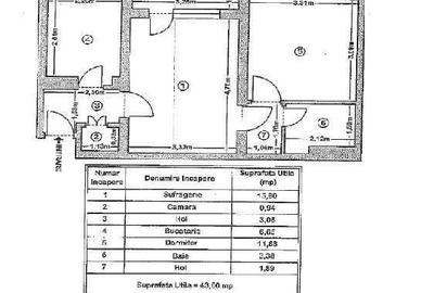 Apartament cu 2 camere semidecomandat în Astra - 15