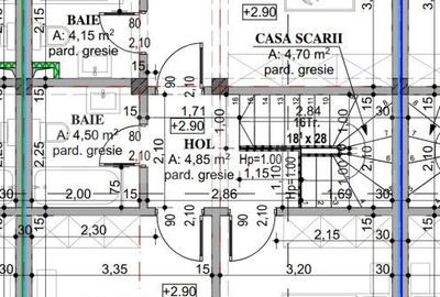 Casă cu 3 camere cu Teren 100 Mp în Central - 3