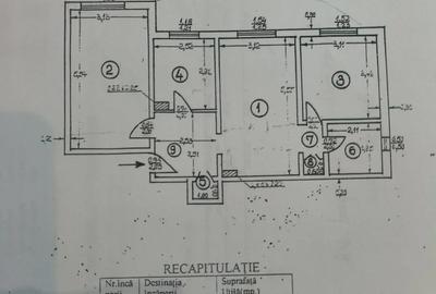 Apartament cu 3 camere decomandat în Central - 2