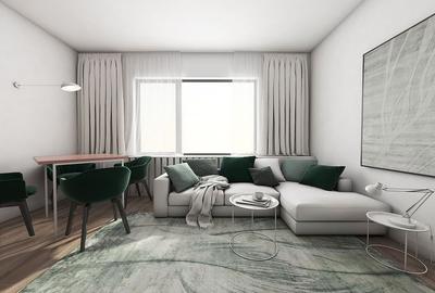 Apartament cu 2 camere decomandat în Victoriei