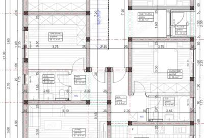Apartament cu 3 camere semidecomandat în Central - 1