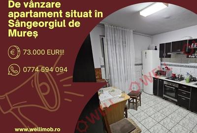 Penthouse cu 2 camere decomandat în Sângeorgiu de Mureș
