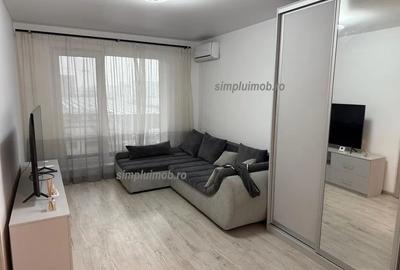 Garsonieră decomandată, mobilată în Metalurgiei