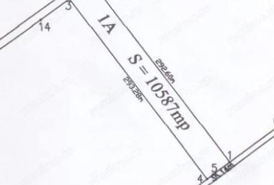 Teren de 10587 mp, în Clinceni