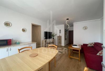 Apartament cu 2 camere semidecomandat, mobilat în Nord-Vest - 4