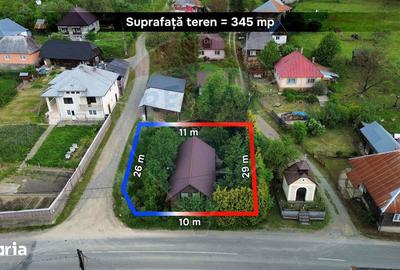 Casă cu 4 camere cu Teren 345 Mp în Bârsana