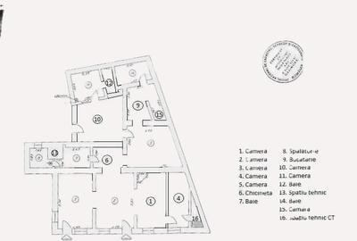 Apartament cu 6 camere nedecomandat, mobilat în Mărășești - 20