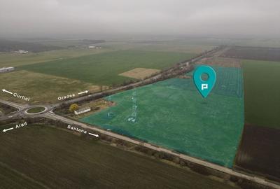 Teren 84000 mp la 20 km de Arad, la DN79 - 1