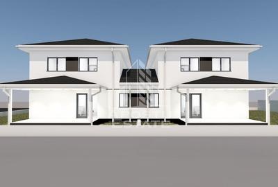 Duplex despartit prin camera tehnica, 4 camere, 3 bai,Mosnita Veche - 1