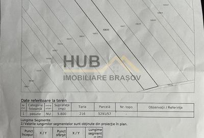 Teren Construcții extravilan de 5800 mp, în Vulcan - 6
