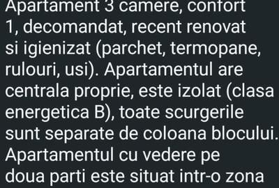 Apartament cu 3 camere decomandat în Exterior Vest - 6