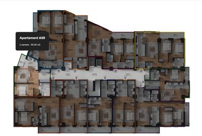 Apartament 2 camere decomandat, bloc nou TATARASI, premium, tva inclus ! - 3