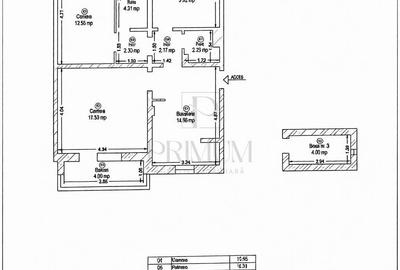 Apartament cu 3 camere decomandat, mobilat în Dorobanților - 5