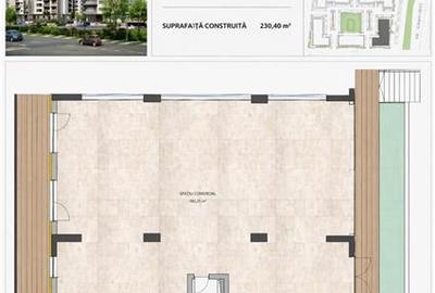 Spațiu comercial, de 192 mp, în Tractorul - 8