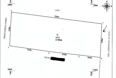 Teren de 1988 mp, în Corbu - 2