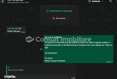 Apartament cu 3 camere semidecomandat în Central - 7