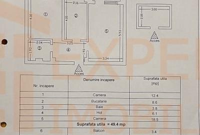 Apartament cu 2 camere decomandat, mobilat în Dacia - 14