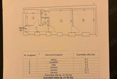 Apartament cu 2 camere semidecomandat în Centrul Istoric - 3