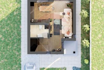 VILA ZEN - Casa individuala, noua, trei camere si teren de 430mp - 5