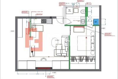 Apartament modern, 2 camere, complet mobilat si utilat in Mosnita - COMISION 0% - 5