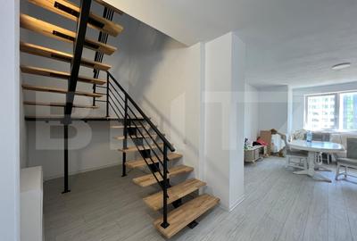 Apartament modern cu scara interioara, 3 camere, 2 bai, dressing