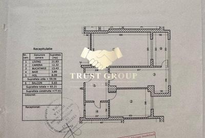 Apartament cu 2 camere decomandat, mobilat în Bucureștii Noi - 19