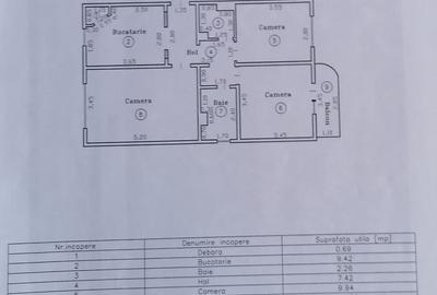 Apartament cu 3 camere decomandat în Timișoara - 15