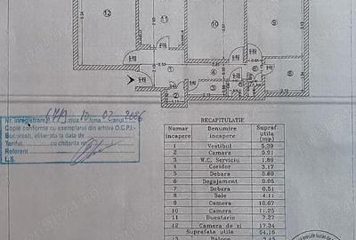 Apartament cu 3 camere decomandat în Sebastian