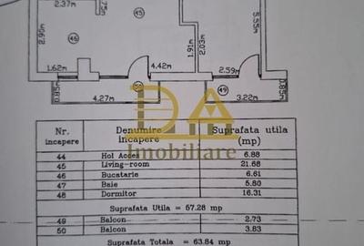 Apartament cu 2 camere semidecomandat, mobilat în Valea Oltului - 7