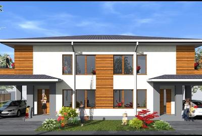 Duplex cu 4 camere în Păulești