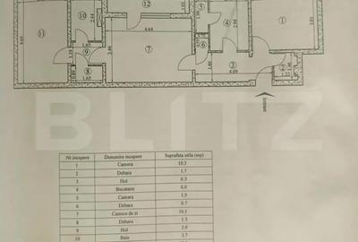 Apartament cu 3 camere semidecomandat în Tătărași - 1