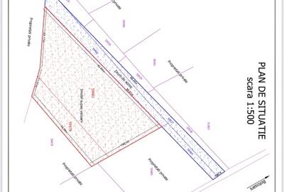 Teren Construcții intravilan de 1337 mp, în Curtești