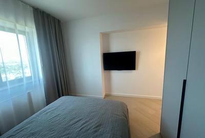 Apartament cu 2 camere semidecomandat, mobilat în Pipera - 9