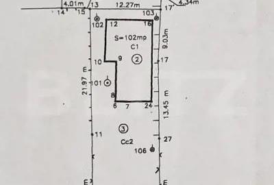 Casă cu 2 camere cu Teren 872 Mp în Romanești - 7