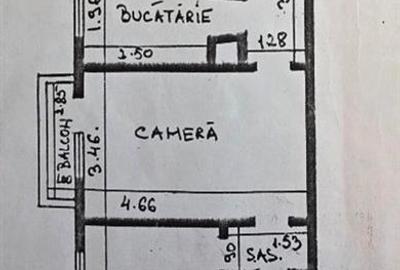 Apartament cu 3 camere semidecomandat în Dacia - 9