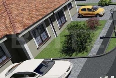 Duplex 4 camere, 2 bai, 90mp, 382 mp teren, Mosnita Noua - 3