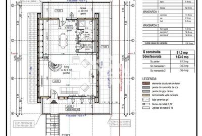 Casa / Cabana A-Frame moderna, 4 camere – Investitie - 16