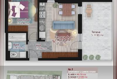 Apartament cu 2 camere decomandat în Theodor Pallady - 3